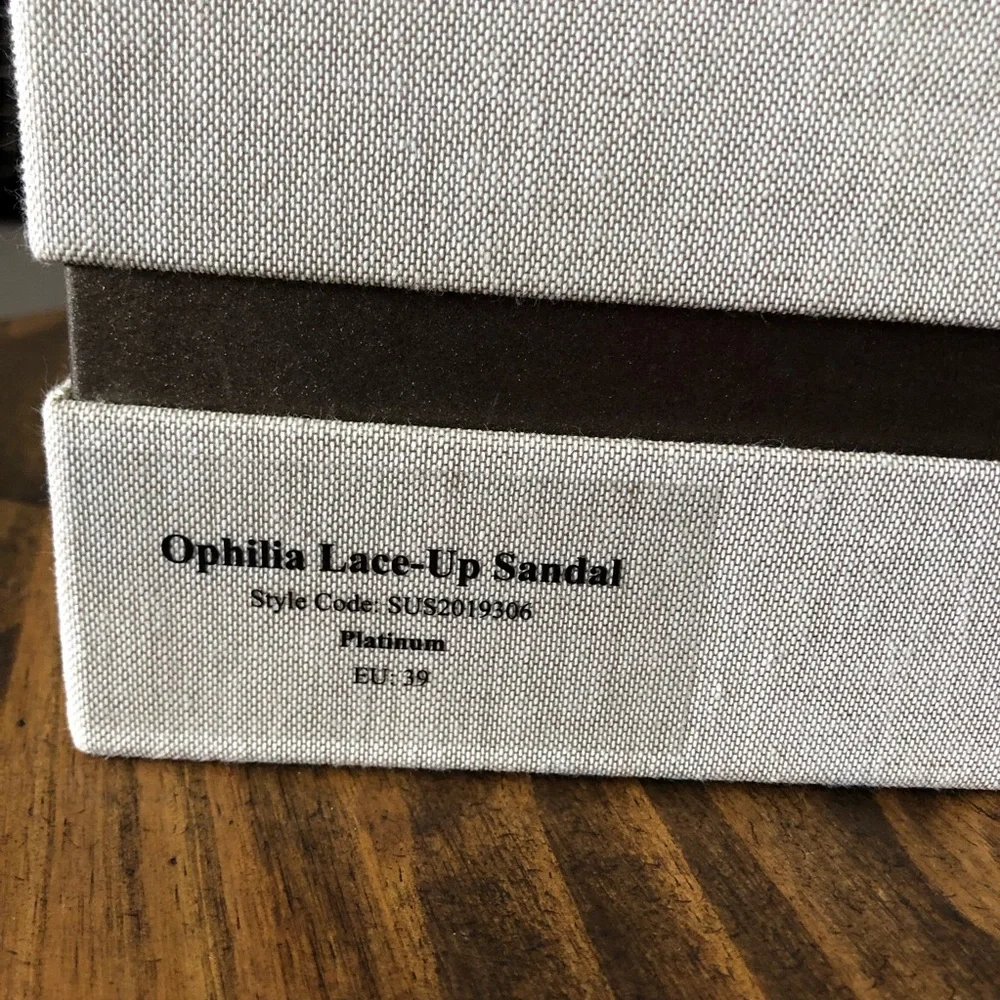 Serena Uziyel Ophilia Lace-Up Sandals